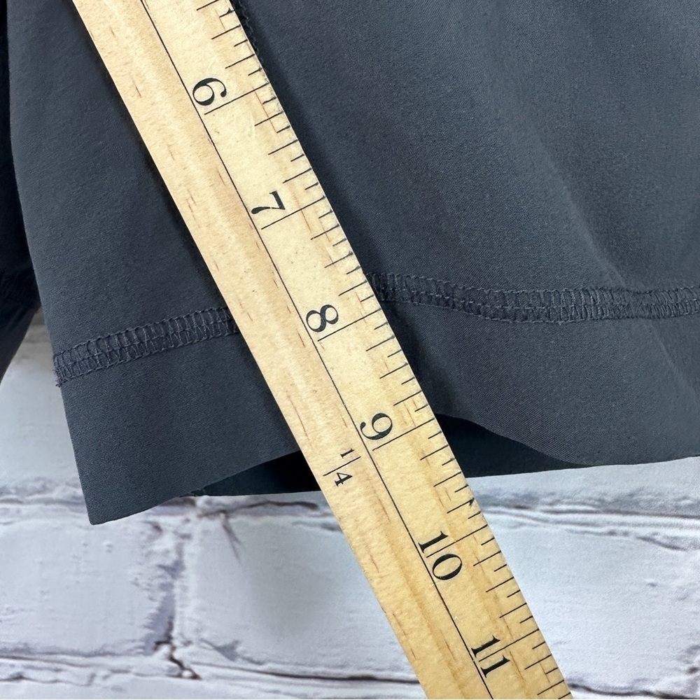 Lululemon Run Response Short Small Lined Athletic Performance 9” Gray Active Gym - Picture 10 of 11